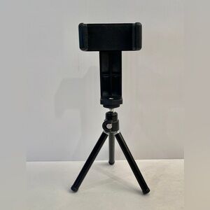 Mini desk phone tripod stand